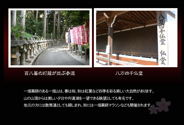 一畑薬師 もんぜん